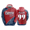 2814 FD Hoody THE-CHOSEN-ONES-RED