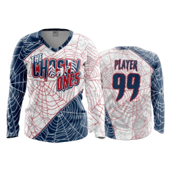 2814 FD Womens V-Neck Longsleeve THE-CHOSEN-ONES