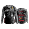 2822 FD Womens V-Neck Longsleeve BIG-MIKES