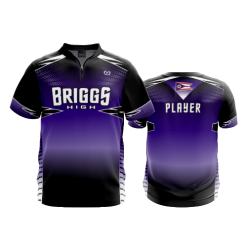 2799 FD Quarter Zip Batting Jacket SS BRIGGS-HIGH-ADDON