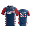 2826 FD Quarter Zip Batting Jacket SS WV-LIBERTY