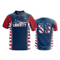 2826 FD Quarter Zip Batting Jacket SS WV-LIBERTY