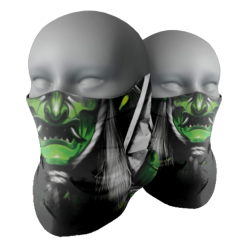 2521 FACE GAITER 19in SWORD-FORGERS-MASK