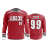 2508 FD Long Sleeve MENS SLUGGERS-2020-RED