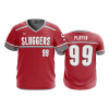 2508 FD Sport V-Neck MENS SLUGGERS-2020-RED