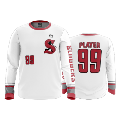 2508 FD Long Sleeve MENS SLUGGERS-2020-WHITE