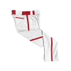 2508 CL WHITE CUSTOM BRAID MENS PANT SLUGGERS-2020-WHITE