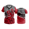 2829 FD Womens V-Neck BLOOM-VERNON-JEEPS