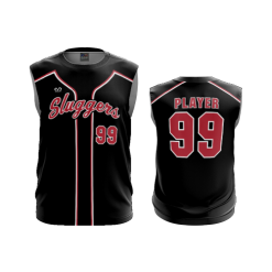 2508 FD Sport Sleeveless MENS SLUGGERS-15U-BLACK