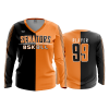 2831 FD Womens V-Neck Longsleeve SENATORS-GIRLS-BASKETBALL