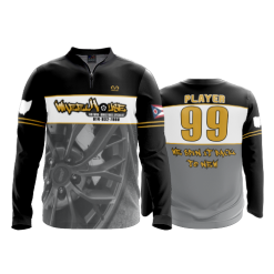 2111 FD Quarter Zip Batting Jacket LS WHEELHOUSE