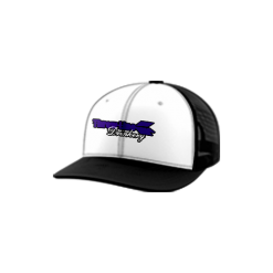 2386 Team Cap Trucker 112 THROW-LINE-DRINKERY-TYE-DYE-PURPLE