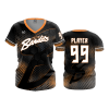 796 FD Womens V-Neck BEVERLY-BANDITS-BLACK-HEX