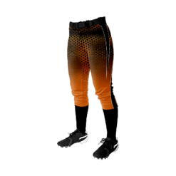 796 FD Girls Fastpitch Pant CL BEVERLY-BANDITS-ORANGE