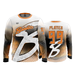 796 FD Long Sleeve MENS BEVERLY-BANDITS-WHITE