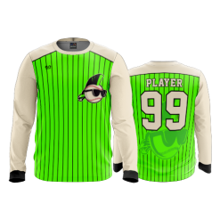 2832 FD Long Sleeve MENS KEWASKUM-TRIBE-FLO-GREEN-BASE-FLO INK + $5