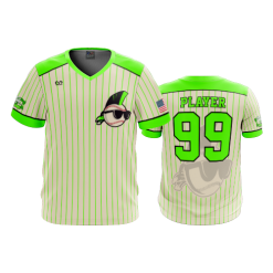 2832 FD Sport V-Neck MENS KEWASKUM-TRIBE-OLD-WHITE-FLO-FLO INK + $5