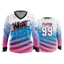 1484 FD Womens V-Neck Longsleeve IIWHATII