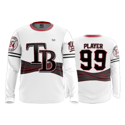 2049 FD Long Sleeve MENS TEAM-BIDNESS-WHITE-RED