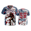 2843 FD Sport V-Neck MENS CRESTLINE-ANIMALS