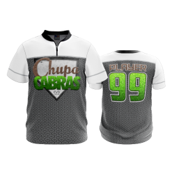 2841 FD Quarter Zip Batting Jacket SS CHUPACABRAS