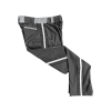 2841 CL CHARCOAL CUSTOM BRAID MENS PANT CHUPACABRAS