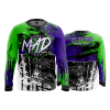 2386 FD Long Sleeve MENS MAD-LIME-PURPLE