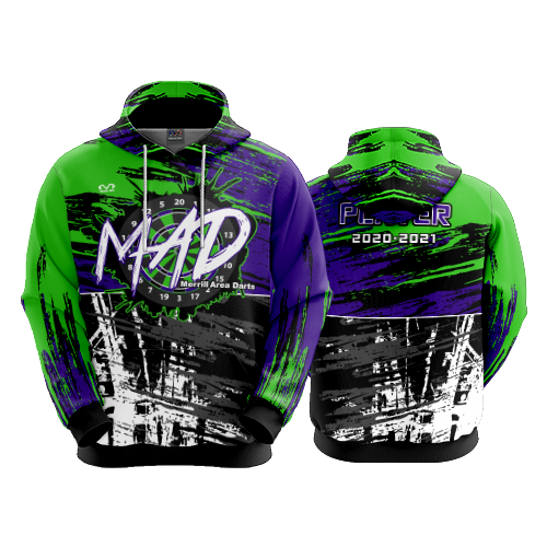 2386 FD Hoody MAD-LIME-PURPLE