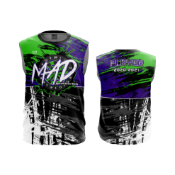 2386 FD Sport Sleeveless MENS MAD-LIME-PURPLE