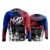 2386 FD Long Sleeve MENS MAD-RED-BLUE
