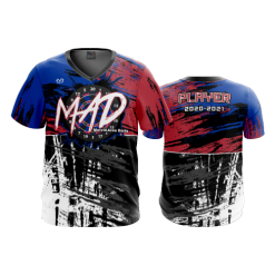 2386 FD Sport V-Neck MENS MAD-RED-BLUE
