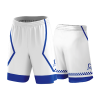 2530 UNISEX HIGH RISE BASKETBALL SQUARE MESH SHORTS CL
