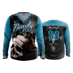 880 FD Womens V-Neck Longsleeve BEAUTY-FULL