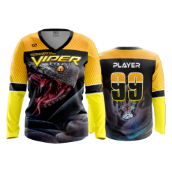 880 FD Womens V-Neck Longsleeve VIPER-ONCE-BITTEN