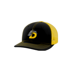 2124 Team Cap Trucker 112 DRAGONS-BASEBALL-BLACK
