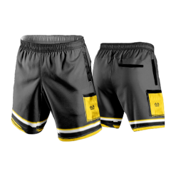 2124 LIGHTWEIGHT MICROFIBER 160gsm SHORT DRAGONS-BASEBALL-BLACK
