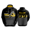 2124 FD Hoody DRAGONS-BASEBALL-BLACK