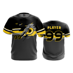 2124 FD Sport MENS DRAGONS-BASEBALL-BLACK