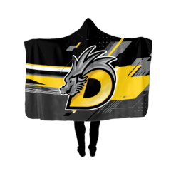 2124 FD FAN WRAP DRAGONS-BASEBALL-BLACK