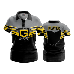 2618 FD Womens Polo GENERALS-12U-BLACK