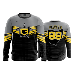 2618 FD Long Sleeve MENS GENERALS-12U-BLACK
