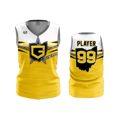 2618 FD Womens V-Neck Sleeveless GENERALS-12U-GOLD