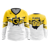 2618 FD Womens V-Neck Longsleeve GENERALS-12U-WHITE