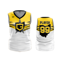 2618 FD Womens V-Neck Sleeveless GENERALS-12U-WHITE