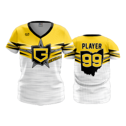 2618 FD Womens V-Neck GENERALS-12U-WHITE