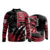 2573 FD Quarter Zip Batting Jacket LS CENTRAL-OHIO-TIGERS
