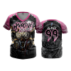 2467 FD Womens V-Neck HARDCORE-ISO-GTMO-PINK