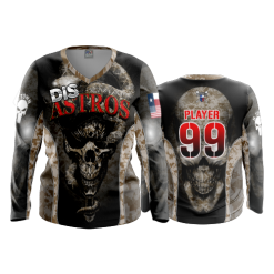 1867 FD Womens V-Neck Longsleeve DISASTROS