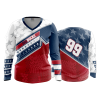 2852 FD Womens V-Neck Longsleeve OHIO-DUCKS