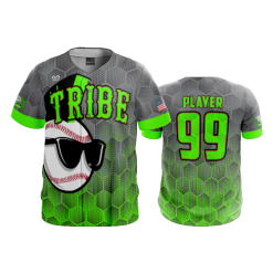 2832 FD ProTek Mens Full Button Down KEWASKUM-TRIBE-FLO-GREEN-FLO INK + $5